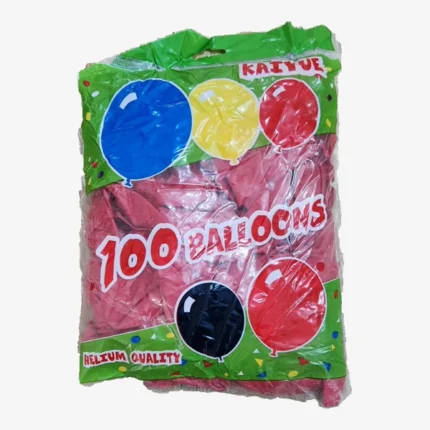 بادکنک قرمز کایو (بسته 100تایی)