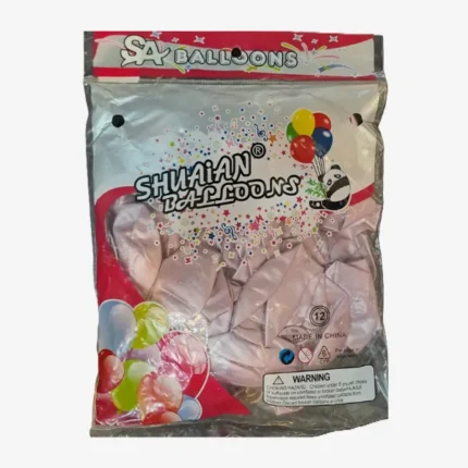 بادکنک کروم یاسی (بسته 50تایی)