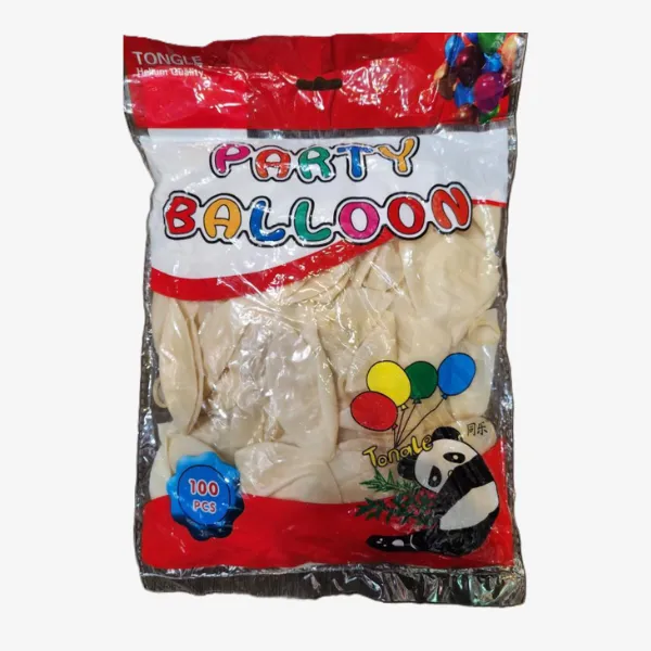 بادکنک شیشه ای ساده (بسته 100تایی)